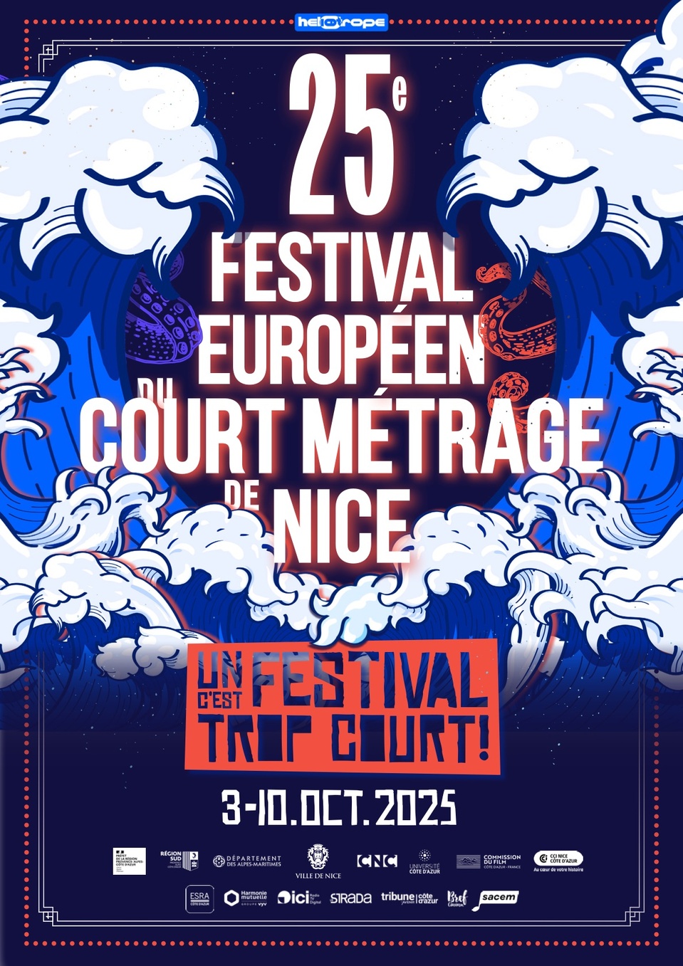 Un Festival C’est Trop Court ! 25ème édition du festival européen du court métrage de Nice !