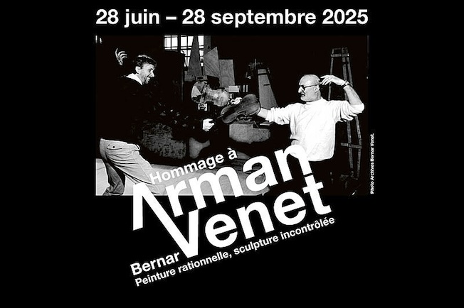 Antibes, Musée Picasso : expositions "Hommage à Arman" & "Bernar Venet, peinture rationnelle, sculpture incontrôlée". 28 juin au 28 septembre 2025