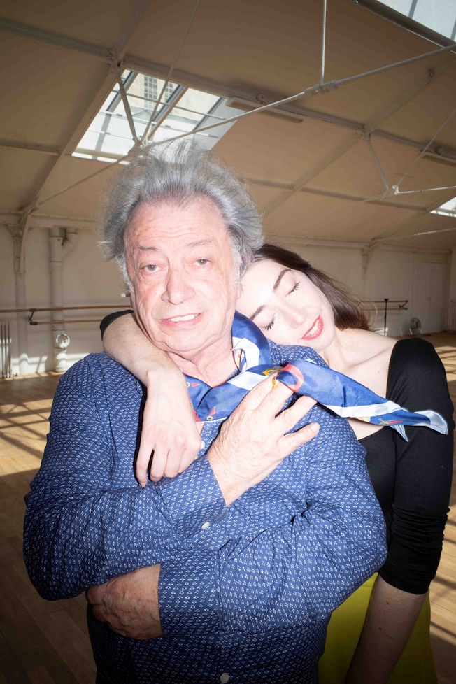 Portrait d'Hervé Vilard et Suzanne de Baecque © Léo Aupetit