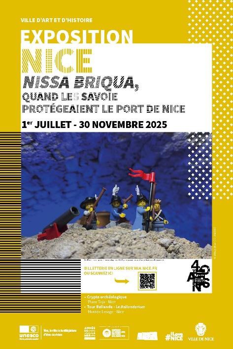 Nice : « Nissa Briqua, quand les Savoie protégeaient le port de Nice ». 1er juillet- 30 novembre 2025