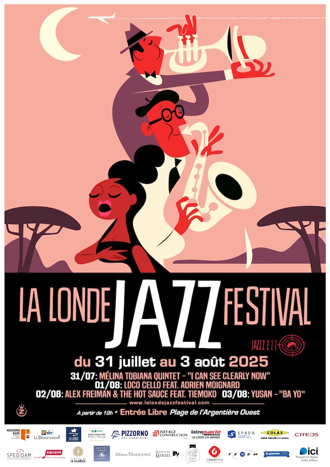La Londe Jazz Festival du 31 juillet au 3 août 2025