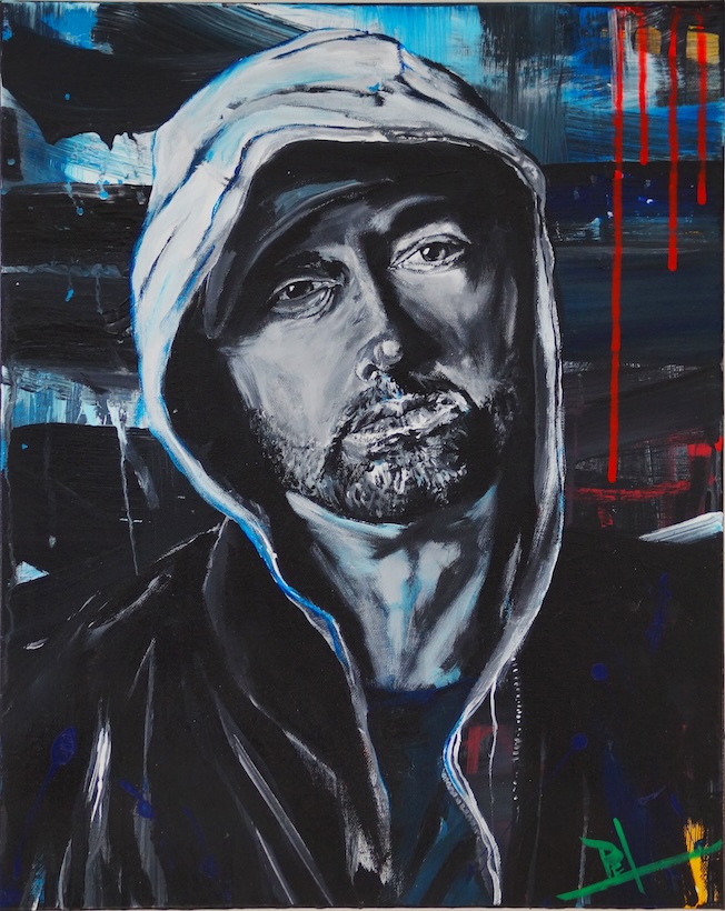 Olivier Pel. Eminem © DR