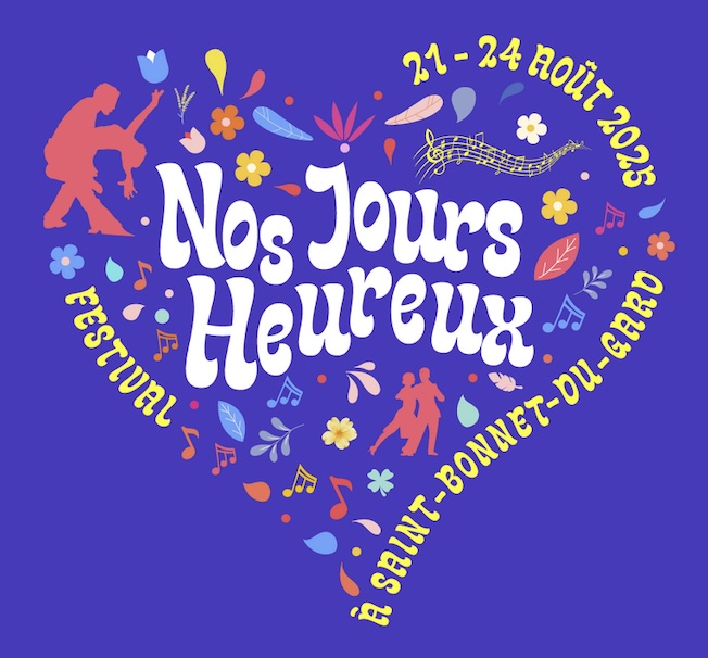Saint-Bonnet-du-Gard : Festival « Nos jours  heureux » du 21 au 24 août 2025