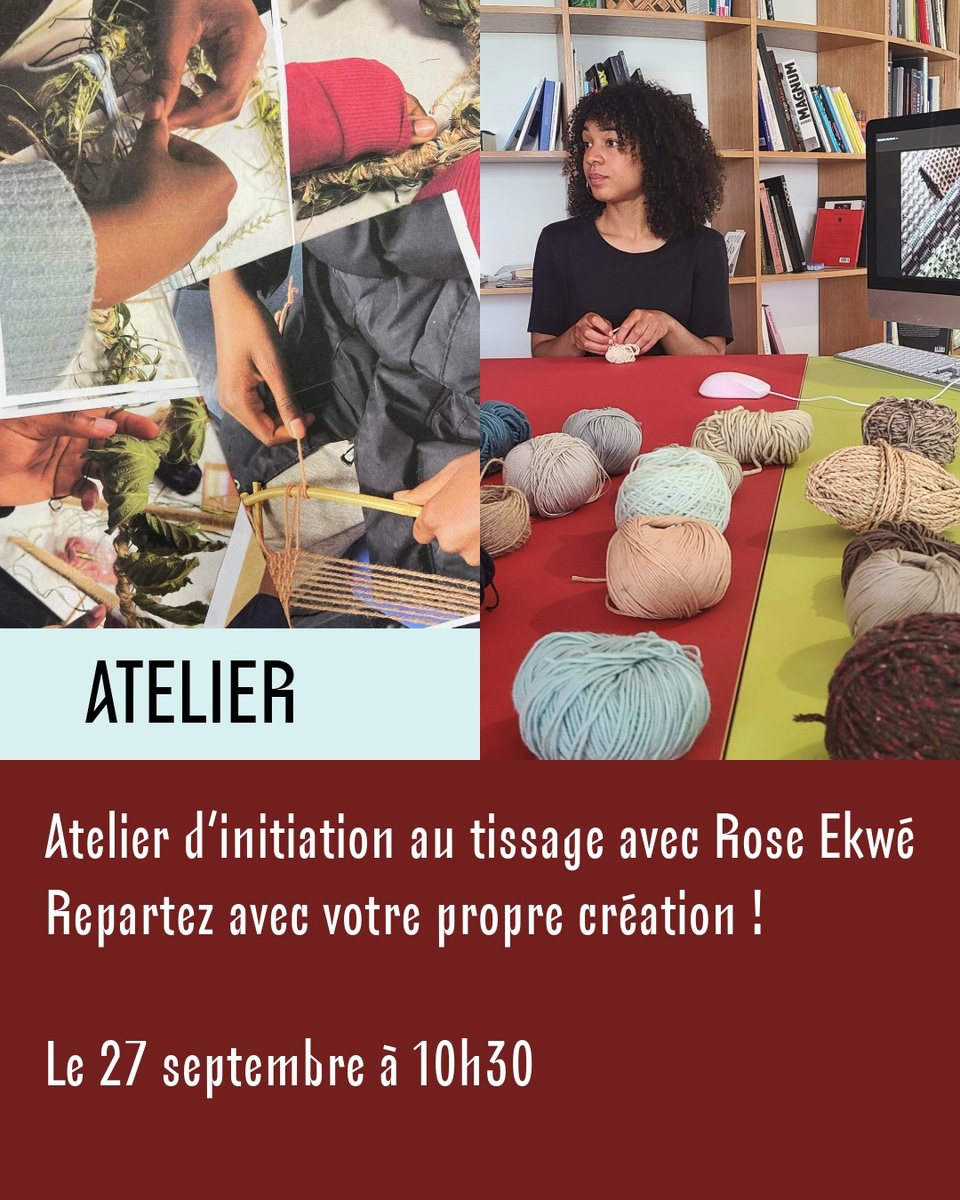 Paris. Maison Gacha : nouvel atelier d’initiation au tissage avec Rose Ekwé 