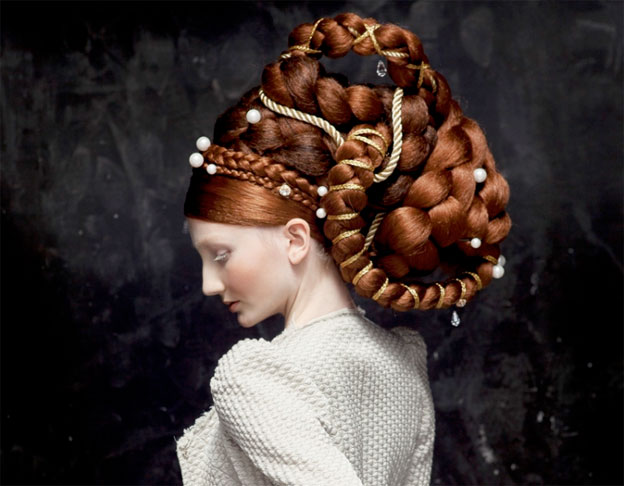 © Isabelle Chapuis, Vespucci, 2012, photographie, hairstylist Nicolas Jurnjack © Isabelle Chapuis, Vespucci, 2012, photographie, hairstylist Nicolas Jurnjack