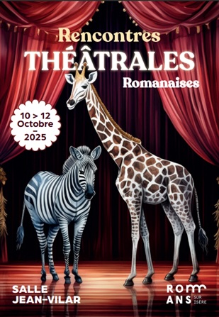 Romans-sur-Isère : Quand le théâtre fait vibrer Romans du 10 au 12 octobre 2025