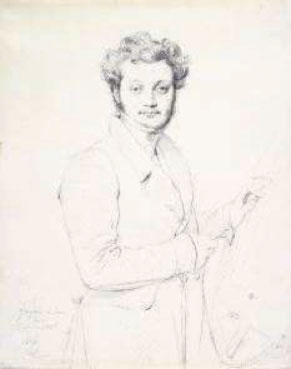 Jean Auguste Dominique Ingres. Portrait de Luigi Calamatta  © Musée de la Vie romantique / Roger-Viollet