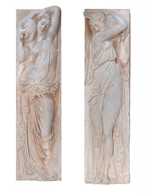 Deux des nymphes de Jean Goujon, après leur récente restauration  © Ville de Paris, COARC/Jean-Marc Moser