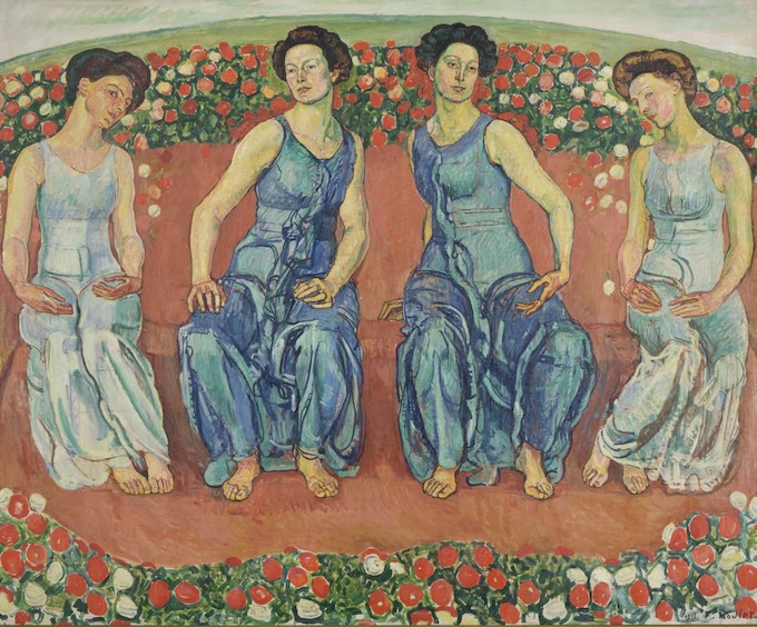 Ferdinand Hodler 1853-1918, Heures Saintes, 1911 CR 1486. Huile sur toile. Inv. N° 5000, 1985. Stiftung für Kunst, Kultur und Geschichte, Winterthur. © SKKG, 2020.