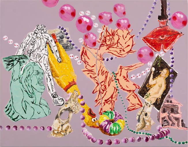 Beads & Bodies III, 2025, 114 × 146 cm © Laurent Edeline