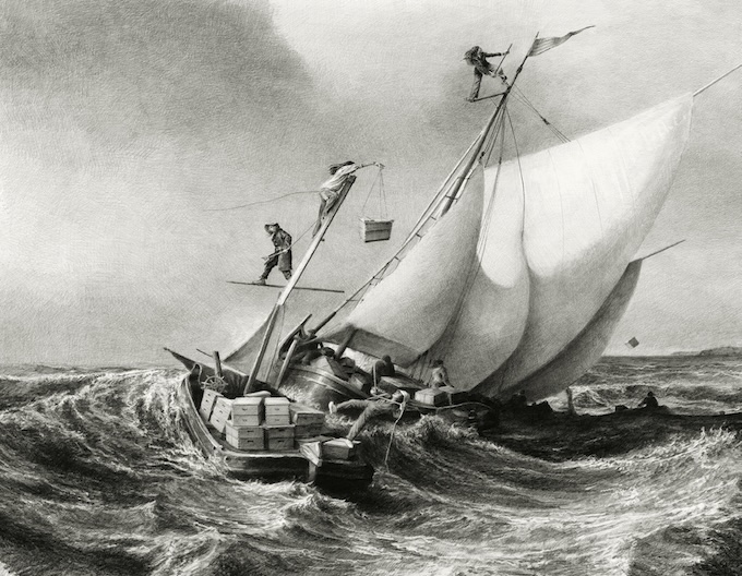 Ethan Murrow, Apicultural, 2025, graphite sur papier, 157,5 x 157,5 cm.