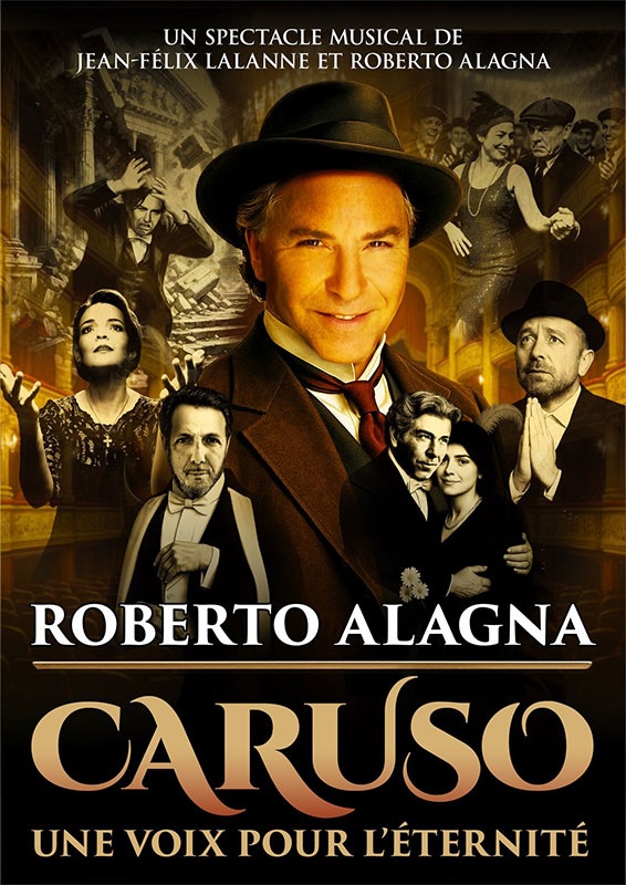 « Caruso » – Roberto Alagna. Une voix pour l’éternité. En tournée à partir d'octobre 2026
