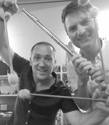 Breath and beat souffle du bois. Danilo DE LUCA (Flûte traversière), Damien LOUIS (Marimba)