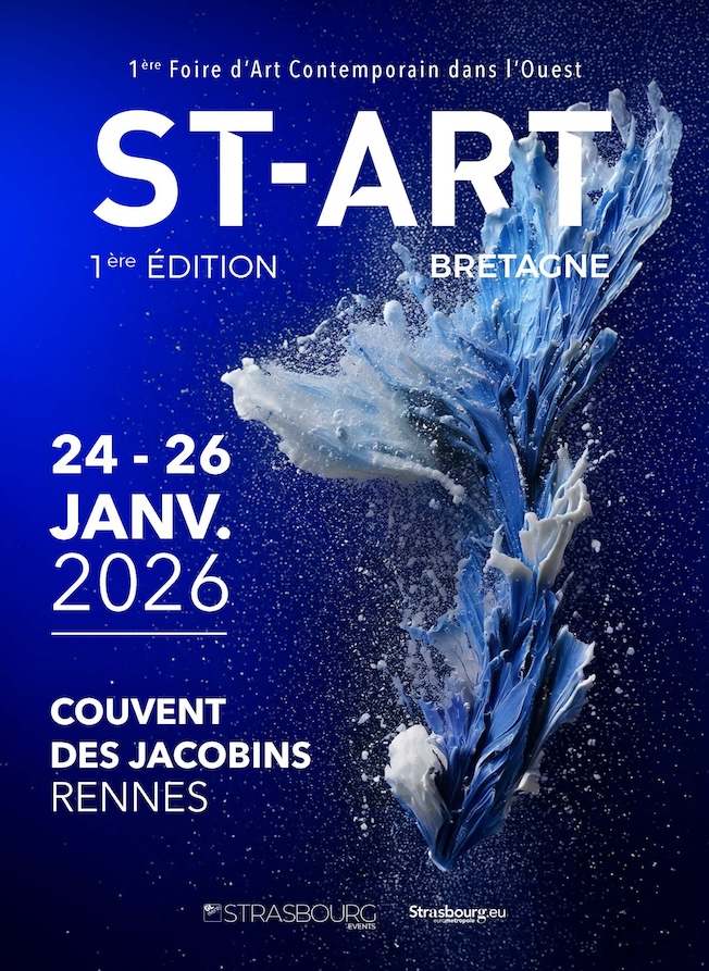 Rennes, Couvent des Jacobins : « ST-ART BRETAGNE. » Un nouveau rendez-vous pour l'art contemporain du 24 au 26 janvier 2026