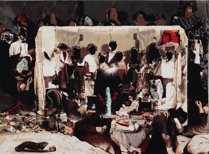 Ailbhe Ní Bhriain Interval II, 2025 Jacquard tapestry, wool, cotton, silk, Lurex 280 x 376 cm Courtesy of the Artist and Kerlin Gallery. © Kerlin Gallery