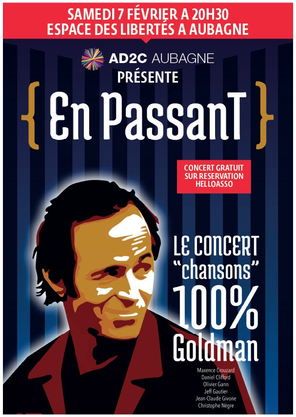 Aubagne. AD2C ouvre sa saison culturelle avec un concert exceptionnel « 100 % Goldman » le 7 février 2026