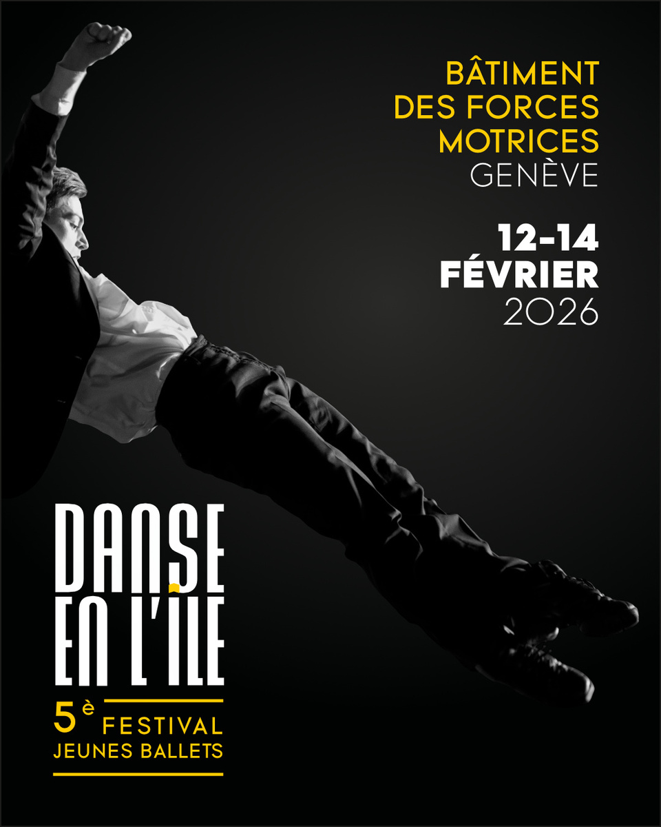 Genève. Danse en l'île - 5ème édition ! 12 au 14 février 2026