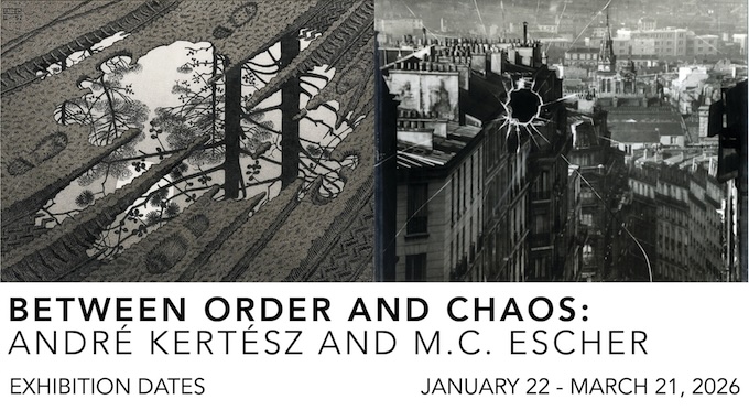 New York, Galerie Bruce Silverstein : « Between Order And Chaos » : André Kertész & M.C. Escher. Du 22/01 au 21/03/26