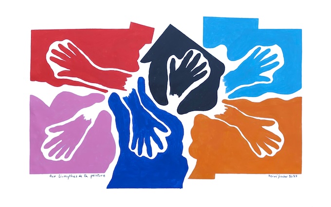 Hervé FISHER, Aux li-mythes de la peinture, 2025