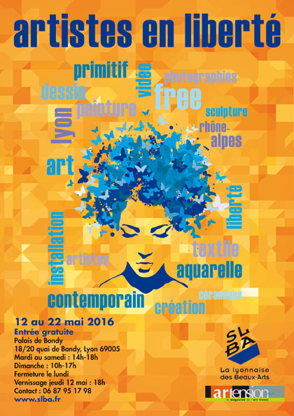 100 artistes en liberté à Lyon du 12 au 22 mai au Palais Bondy, Lyon
