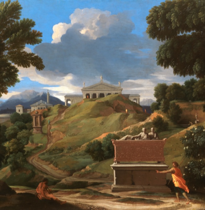 Nicolas Poussin, Paysage avec ruine (détail), 1642. Museo Nacional del Prado, Madrid © Museo Nacional del Prado. Madrid