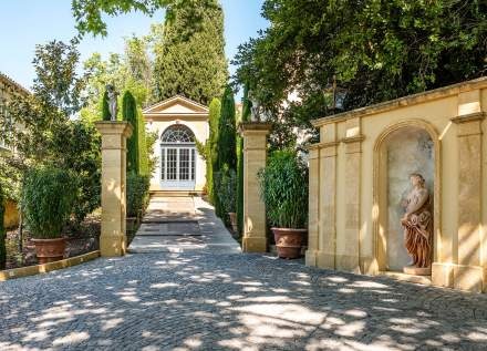 La Villa Gallici, un petit palazzo au cœur d'Aix en Provence. La Dolce Vita Provençale