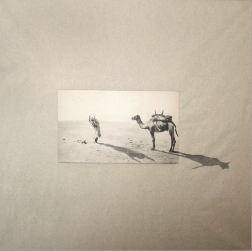 Scènes et types d'Egypte, technique mixte, crayon et encre