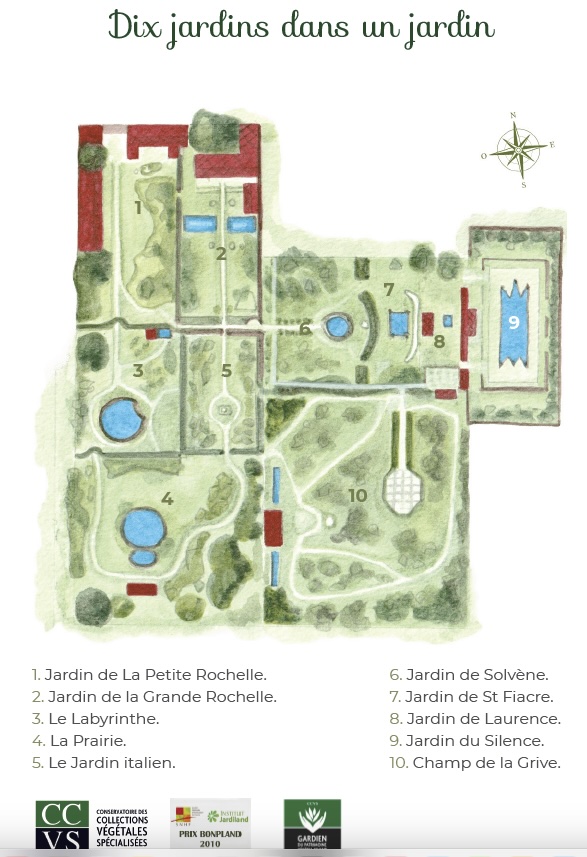 Rémalard ( Perche ) : Jardin « La Petite Rochelle » 50 ans ! Un jardin d’artiste et de collections botaniques rares