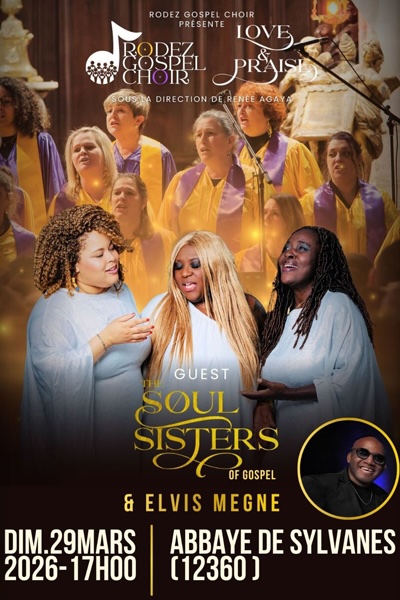 Abbatiale de Sylvanès, Le Rodez Gospel Choir en concert le 9 février 2026