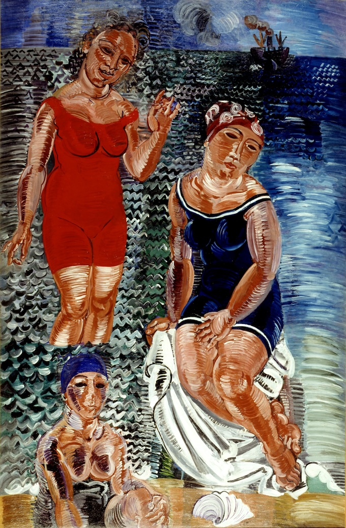 Raoul Dufy - Baigneuses, 1919 - Huile sur toile - En dépôt à Nancy, Musée des beaux-arts - © Centre Pompidou, MNAM-CCI/Jean-François Tomasian/Dist. Grand Palais Rmn