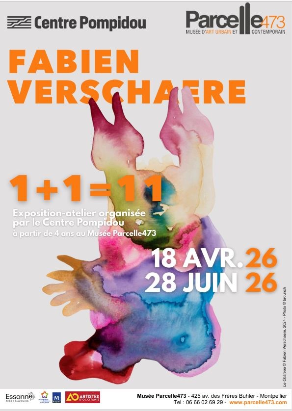 Musée Parcelle473 à Montpellier : Fabien Verschaere : 1 + 1 = 11 & Fernando Costa : Le Champ du Métal