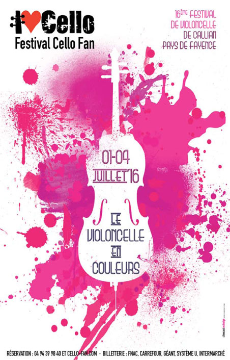 Festival Cello Fan : chantez les violoncelles en Pays de Fayence du 1er au 4 juillet 2016