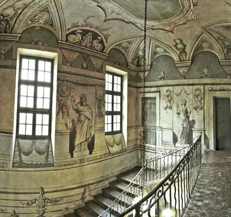 Cage d’escalier de la Villa-Musée Jean-Honoré Fragonard