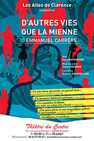 « D'autres vies que la mienne » par Tatiana Werner - Les Ailes de Clarence, festival d'Avignon Off