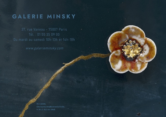 Paris, Galerie Minsky : Karen Swami « Hana* is the new Kintsugi ». 5 juin  - 18 juillet 2026