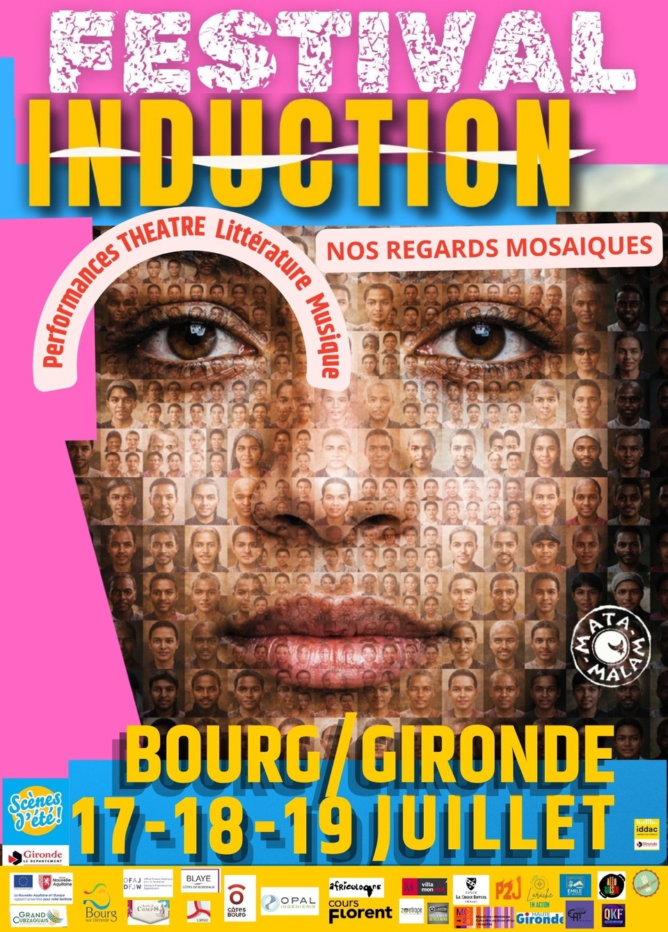 Festival Induction 9ème édition - Gironde (33). Du 17 au 19 juillet 2026