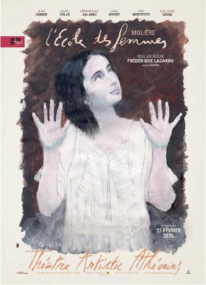 Festival Off Avignon, Théâtre du Chêne Noir : « L'École des femmes », création Frédérique Lazarini. Du 4 au 25 juillet | relâche lundi