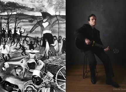 Valaurie (26), Maison de la Tour : David Simonetta & Jean Felzine, « Quand une chanson devient une peinture… ». Mardi 11 août 2026 à 18h