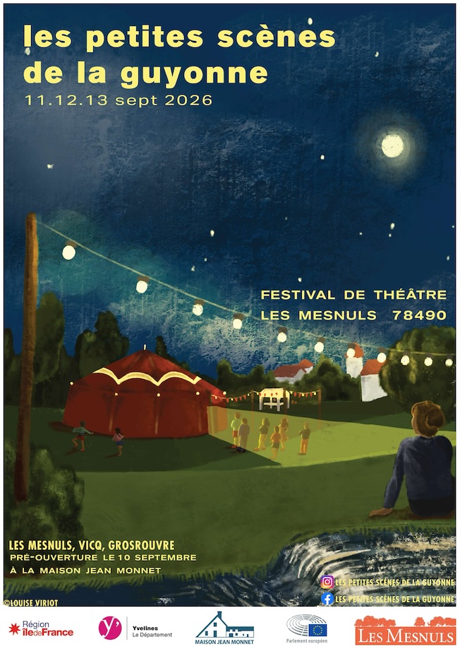 « Les petites scènes de la Guyonne » les 11, 12 et 13 septembre 2026