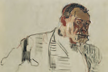 Ferdinand Hodler, Autoportrait, vers 1914