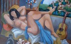 Du 30 mars au 30 avril, Catherine Bres-Rhocanges expose à l'Atelier Bleu à Aix en Provence
