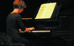 9 mai 09, Récital Ubac par Sylvie Sagot-Duvauroux, piano à la Galerie l'Arbre de vie au Château de Blacons (Drôme)