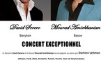 12 novembre, Mourad Amirkhanian, basse,  et David Serero, baryton, en concert salle Cortot, Paris