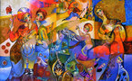 6 au 27 février. Didier Delamonica célèbre l'amour. Artclub Gallery, Paris