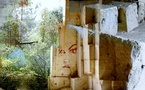 15.09.10 au 24.10.10 - Bernadette Tintaud, Pierres palimpsestes, photographies, au Lux, scène nationale, Valence