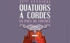 23 au 30.10.10 : “Mozart - Schumann” à l'honneur au 22e festival de quatuors à cordes en pays de Fayence