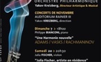 En novembre, trois concerts avec l'Orchestre Philharmonique de Monte-Carlo