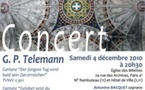 4.12.10 : Concert Cantates et Motet de Bach et Telemann, église des Billettes, Paris