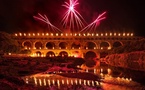L’événement « Feux d’hiver »  inaugurera l’année 2011 au Pont du Gard