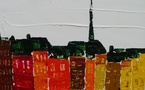 Casu, « Entre ciels et villes », Peintures à l’Huile et au Couteau, à l’Office de Tourisme de Lans en Vercors, du 28 février au 27 mars 2011